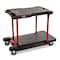 Rubbermaid Commercial Molded, 400 lb Load Capacity, 2 Shelves, 34.38" L, 23.88" W FG430000BLA - alternate 3